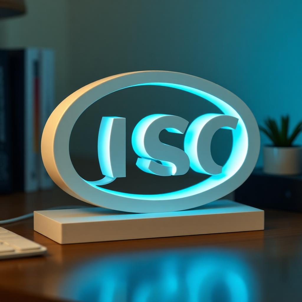 LED backlit logo